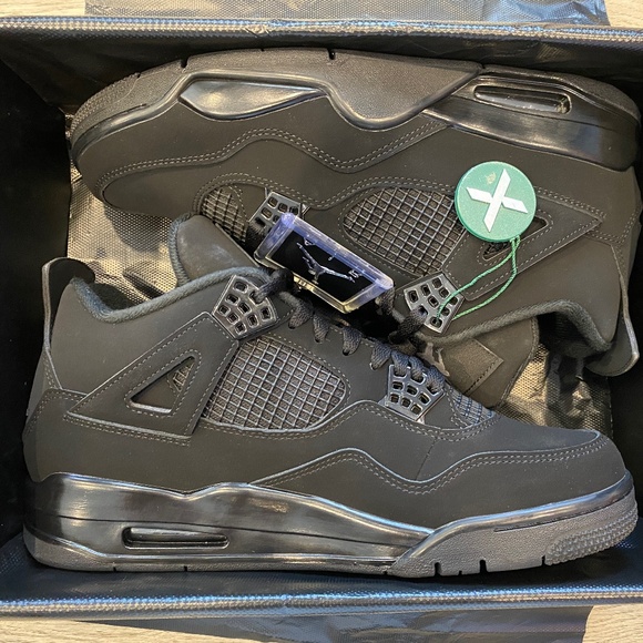 Dead Stock Retro 4 Black Cats - Picture 1 of 9